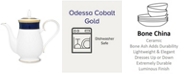Noritake Odessa Cobalt Gold Coffee Server, 48 Oz.